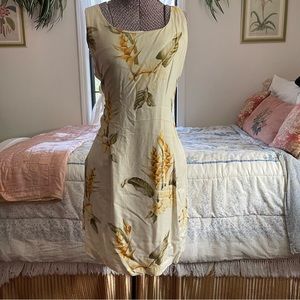 Vintage 90s floral print dress